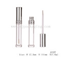 A197 Runde silberne Kappe transparente Flasche 6ml leere Lipgloss Rohr Bob Lipgloss